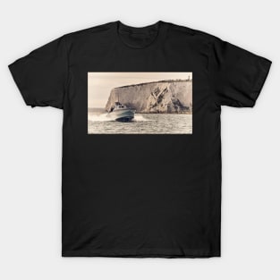 Motor Gun Boat at Speed off the Isle of Wight T-Shirt